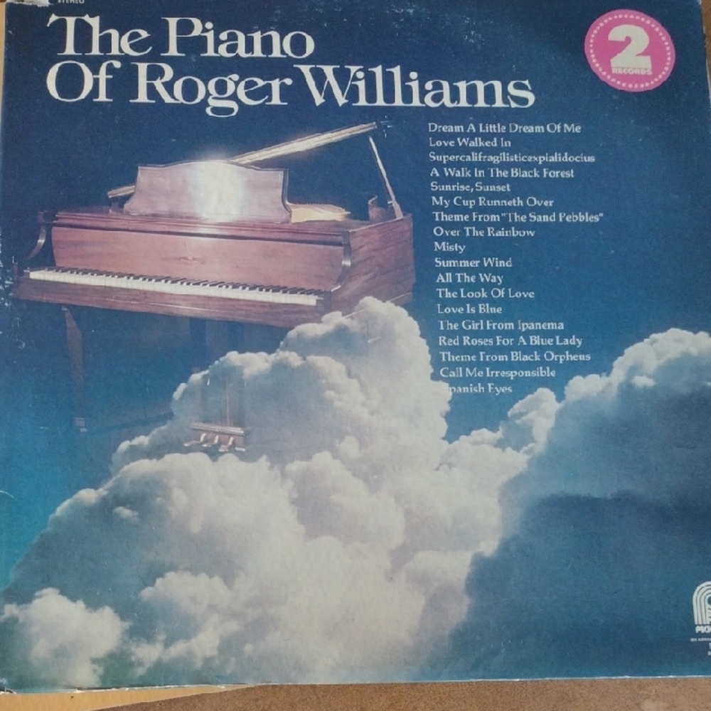 The Piano of Roger Williams Vinyl Record